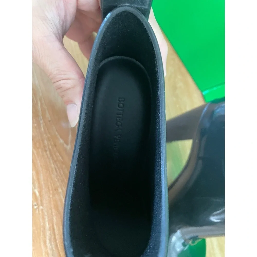 BOTTEGA‎ VENETA BLACK RUBBER 